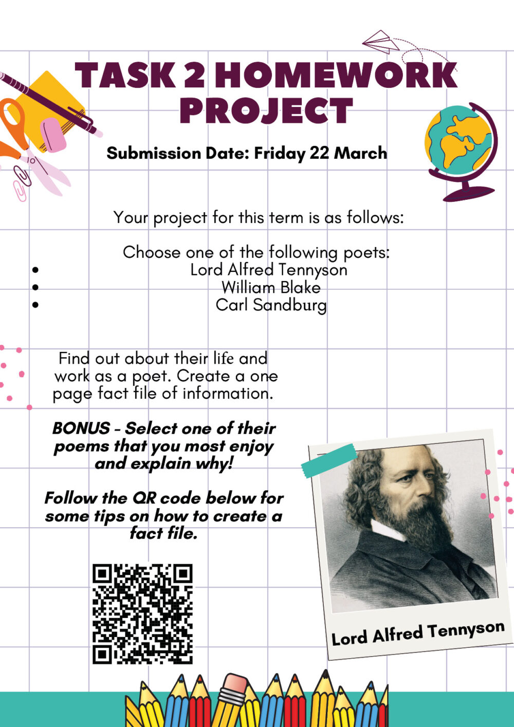 Year 7 Above and Beyond English Project Task 2 - Ridgeway High School