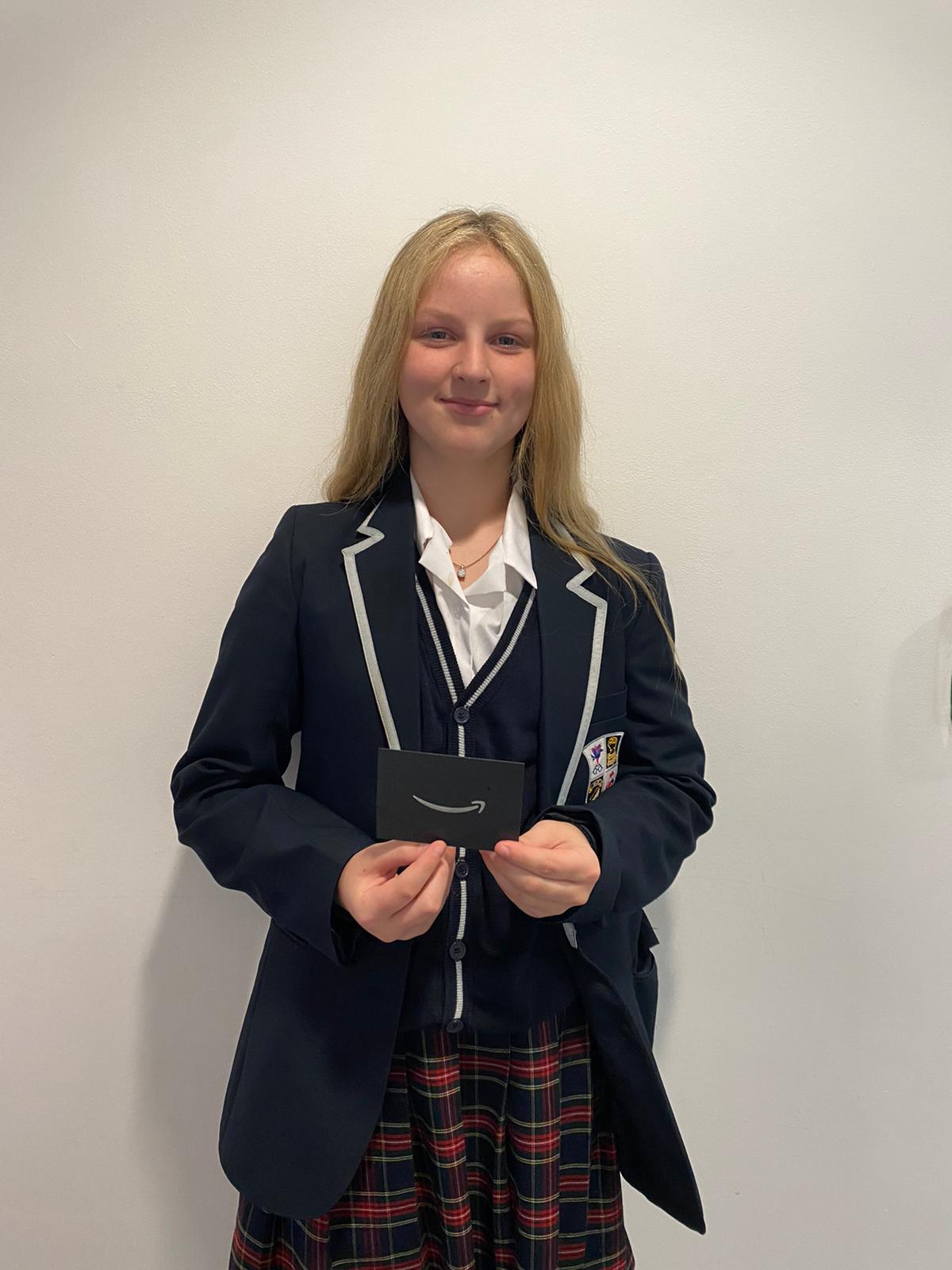 Head of Bubble Prize Nominees Ridgeway High School